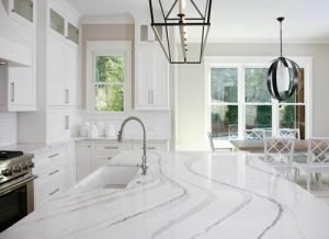 A hardworking surface with a refined finish